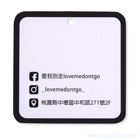 方型吊牌-50x50mm