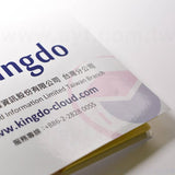 橫式封卡便利貼-三合一N次貼無印刷-封面單面彩色上亮膜