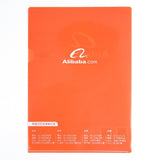 A4單層L夾-加名片袋全白墨PP材質彩色印刷-180/210um(同39AA-0005)