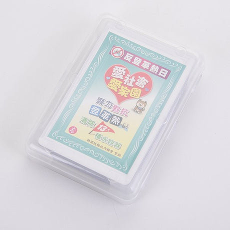 寫真撲克牌PP塑膠盒客製化撲克牌-彩色印刷-少量製作創意撲克牌