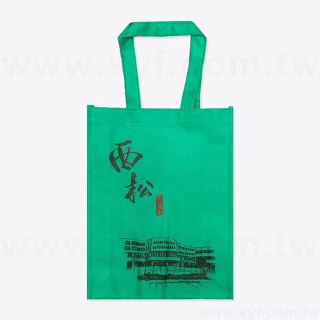 不織布包裝袋-單面雙色熱轉印-多款不織布顏色批發推薦-採購印刷製作環保手提包