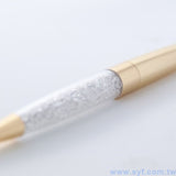 水晶禮品筆-金屬廣告筆-旋轉式原子筆-兩種款式可選-採購批發贈品筆