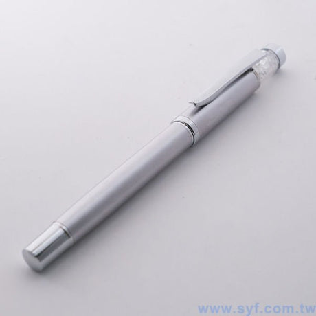 水晶開蓋式禮品筆-金屬廣告原子筆-採購批發贈品筆