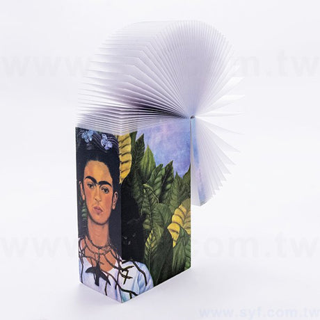 紙磚-方形創意便條紙-五面單色印刷-禮贈品客製造型便條紙