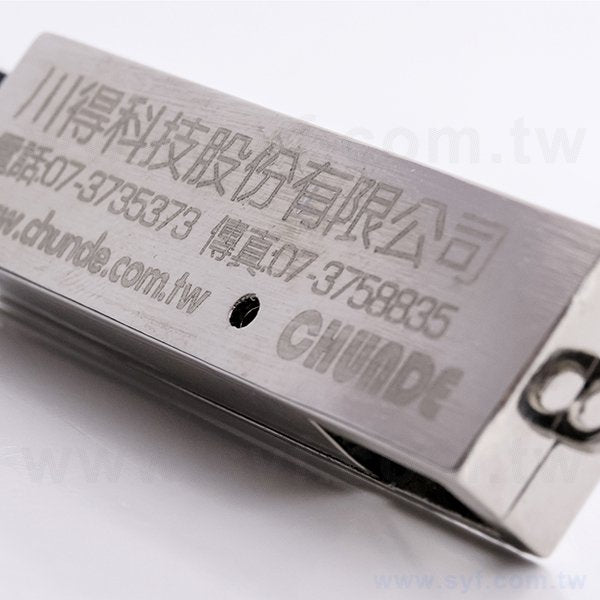 隨身碟-商務禮贈品-旋轉質感金屬USB隨身碟-客製隨身碟容量-採購訂製印刷推薦禮品