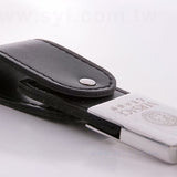 皮製隨身碟-鑰匙圈禮贈品USB-金屬皮環革材質隨身碟-採購訂製印刷推薦禮品