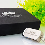 隨身碟-商務禮品-旋轉金屬隨身碟-客製隨身碟-推薦股東會贈品