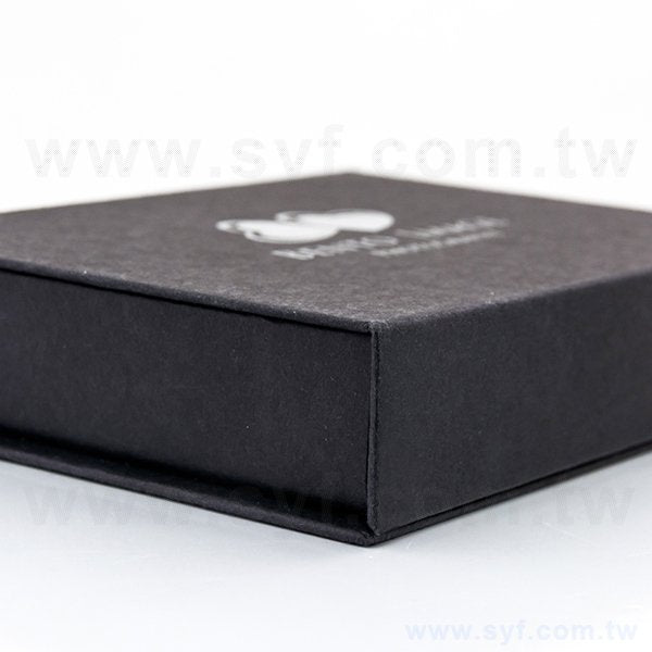 磁吸式紙盒-掀蓋禮物盒-內層附緩衝泡棉-客製化禮贈品包裝盒