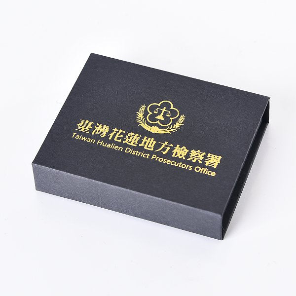 磁吸式紙盒-七賢脊椎外科醫院-掀蓋隨身碟禮物盒-內層附緩衝泡棉-客製化禮贈品包裝盒