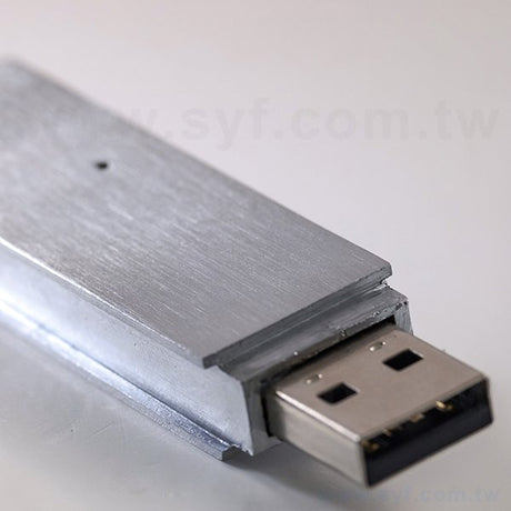 隨身碟-造型禮贈品-開瓶器金屬USB隨身碟-銀色-客製隨身碟容量-採購推薦股東會贈品