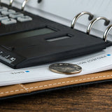 25K/32K/48K計算機8.9x17.2cm -萬用手冊6孔攜帶式計算機-工商日誌配件客製化禮品