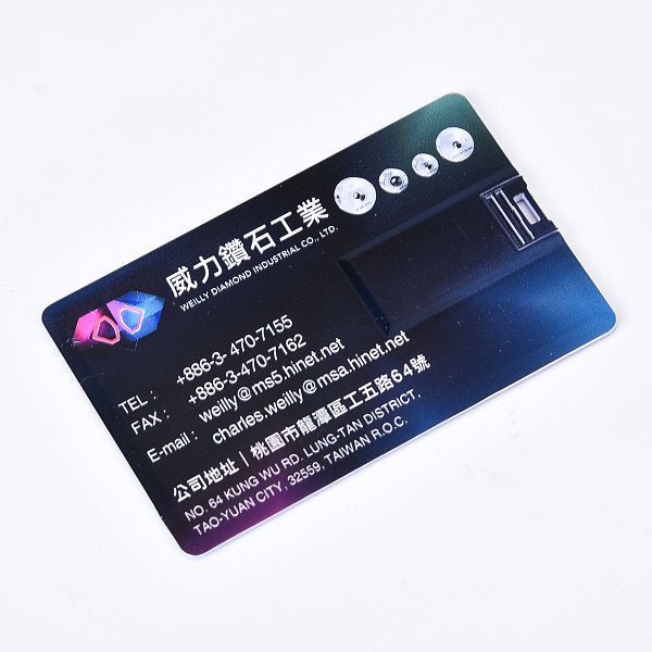 名片隨身碟-宏佳騰翻轉式USB-名片印刷隨身碟-客製隨身碟容量