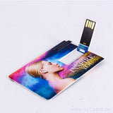 名片隨身碟-時尚絢彩翻轉式USB