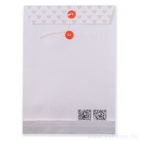 150P白牛皮紙彩印公文袋
