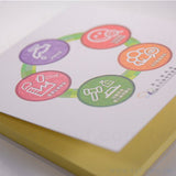 橫式便利貼-封面彩色印刷上霧膜