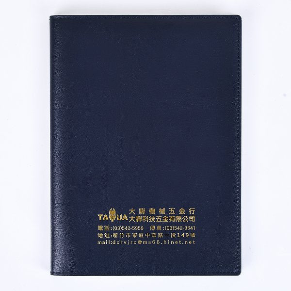 25K極簡工商日誌-經濟款商務高週波工商日誌-可訂製內頁及客製化LOGO