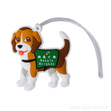 動物造型行李吊牌