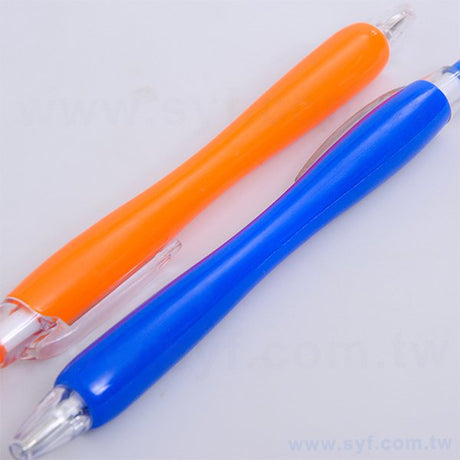 廣告環保筆-塑膠小曲線筆管造型禮品