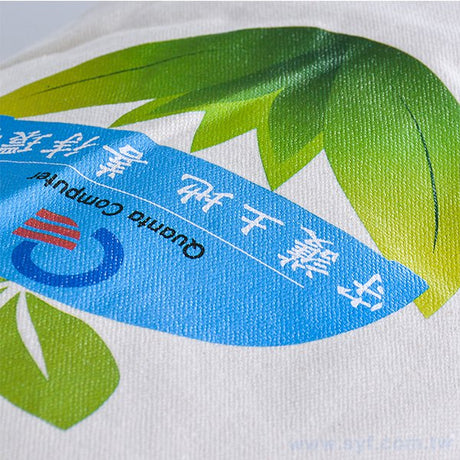 平面帆布袋-單面雙色熱轉印刷