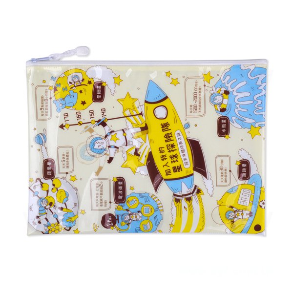 拉鍊袋-PVC網格w34.5*h25cm