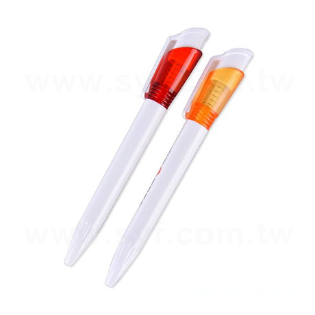 廣告筆-按壓式半透明筆管推薦禮品