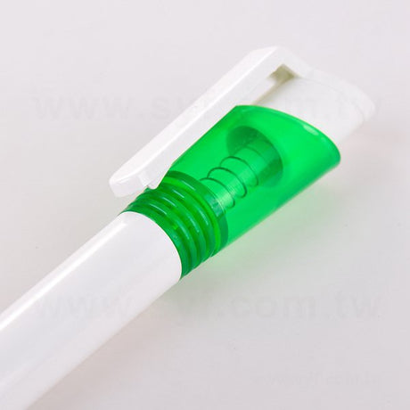 廣告筆-按壓式半透明筆管推薦禮品