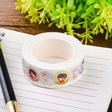 紙膠帶製作-圓標貼紙包裝紙膠帶