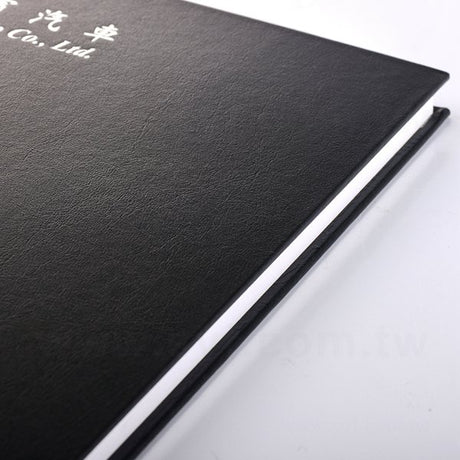 16K燙銀柔纹皮筆記本