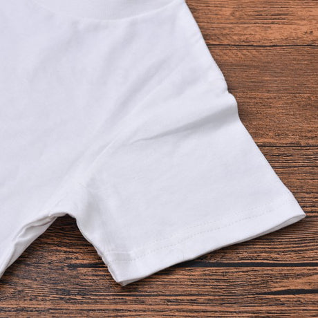精梳棉圓領短袖T-Shirt