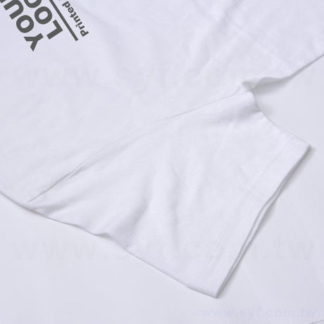 100%精梳棉圓領短袖T-Shirt