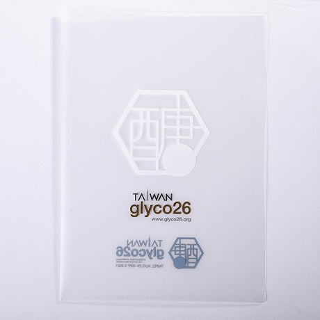 A4單層L夾0.4mm-磨砂局部白墨